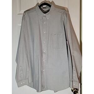 Eddie Bauer Elkhorn Twill Shirt Mens L Button Up Long Sleeve Outdoor Casual